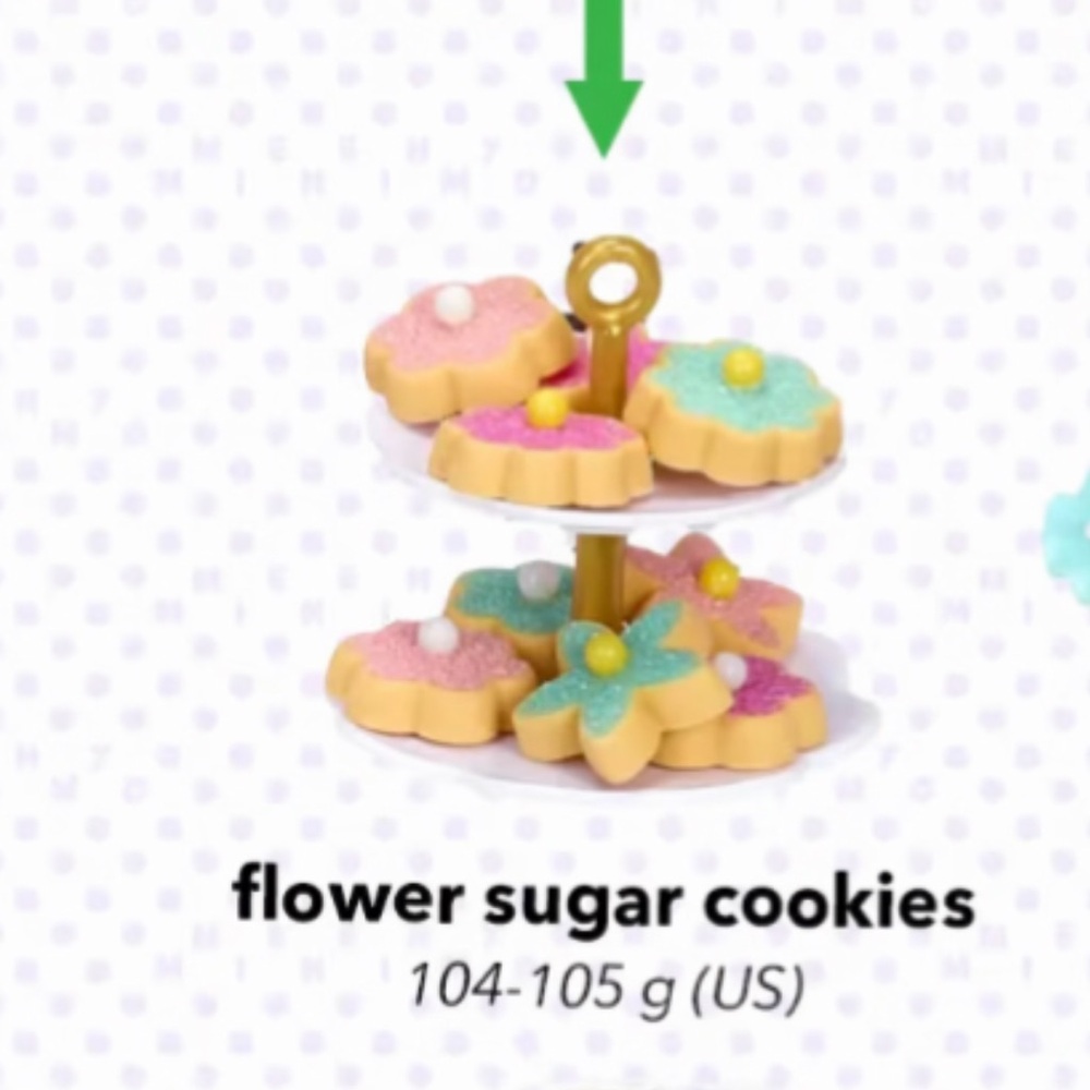 Colorful Flower Sugar Cookies Playset